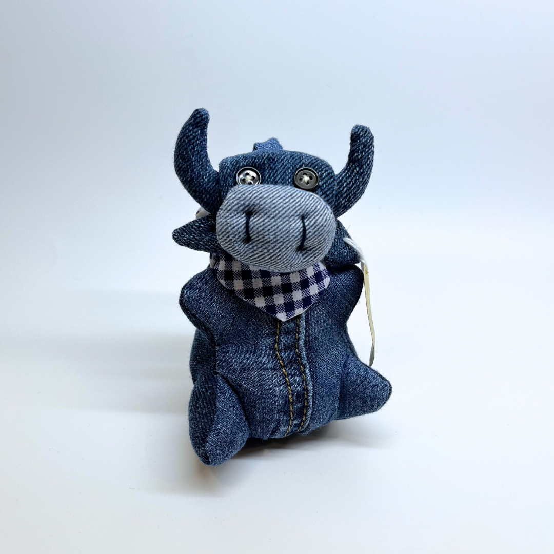 Lucky Buffalo Keychain Plush